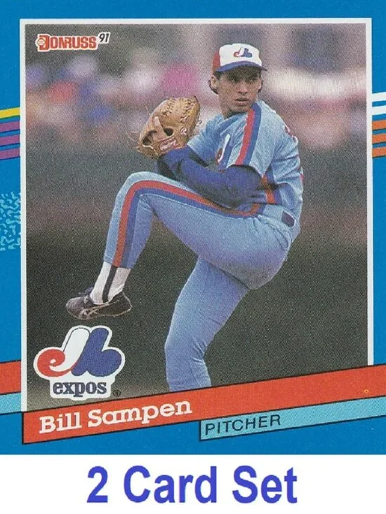Bill Sampen Baseball Card Collection - Picture 1 of 3